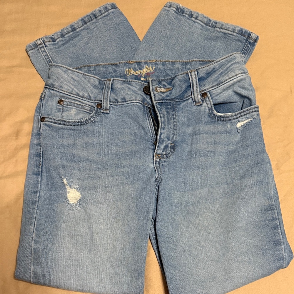 Wrangler Women's Sky Blue bootcut Leg Jeans